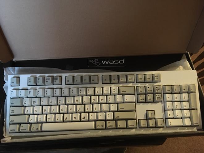 The Keyboard fresh from WASD Keyboards!