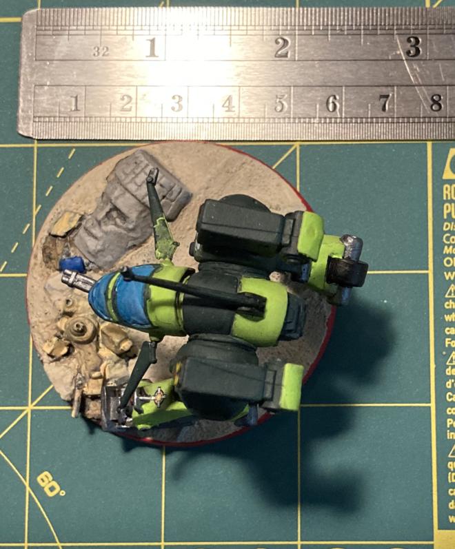 Top view of the previously featured miniature.