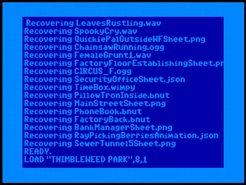 Commodore 64 Inspired Screen